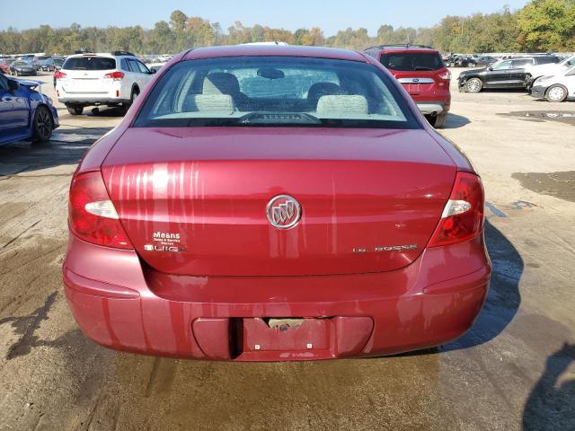 2G4WC532351228013 - 2005 BUICK LACROSSE CX BURGUNDY photo 6