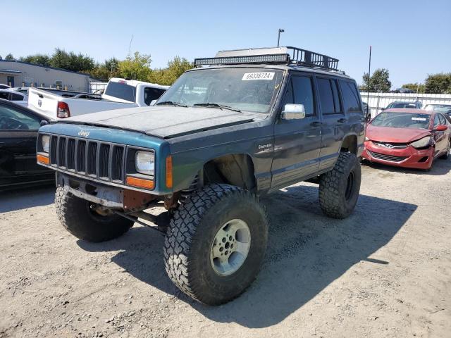 1J4FJ58L5LL236157 - 1990 JEEP CHEROKEE LAREDO GRAY photo 1