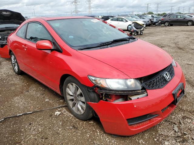 2HGFG1B92BH509899 - 2011 HONDA CIVIC EXL RED photo 4