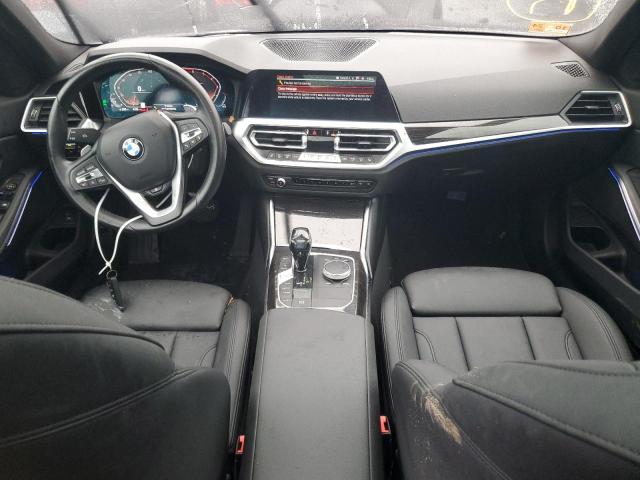 3MW5R7J0XM8B92605 - 2021 BMW 330XI BLACK photo 8