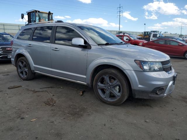 3C4PDDGG0KT794999 - 2019 DODGE JOURNEY CROSSROAD SILVER photo 4