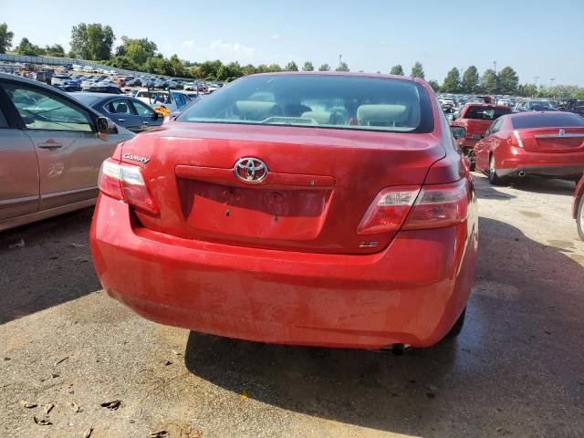 4T4BE46K89R075899 - 2009 TOYOTA CAMRY BASE RED photo 6