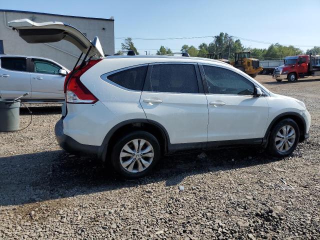 5J6RM4H74EL048217 - 2014 HONDA CR-V EXL WHITE photo 3