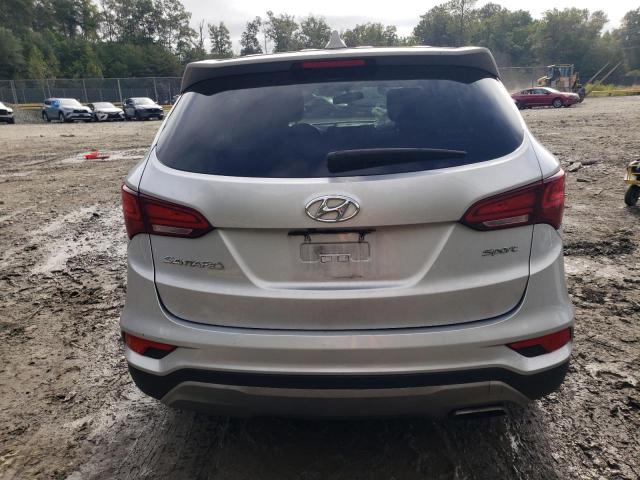 5XYZT3LB5HG403961 - 2017 HYUNDAI SANTA FE S SILVER photo 6