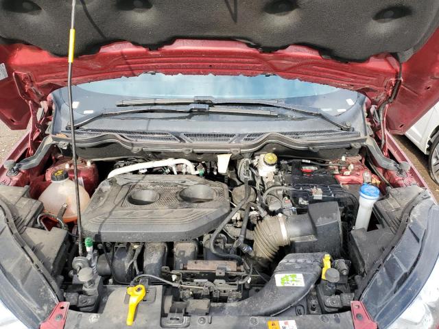 MAJ6S3GL0KC304989 - 2019 FORD ECOSPORT SE RED photo 11