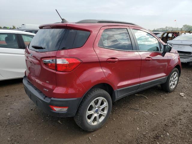 MAJ6S3GL0KC304989 - 2019 FORD ECOSPORT SE RED photo 3
