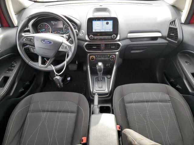 MAJ6S3GL0KC304989 - 2019 FORD ECOSPORT SE RED photo 8