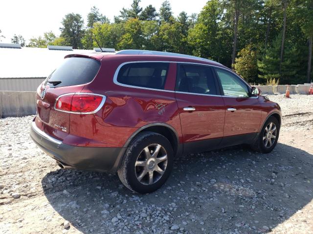 5GALVBED3AJ149425 - 2010 BUICK ENCLAVE CXL RED photo 3
