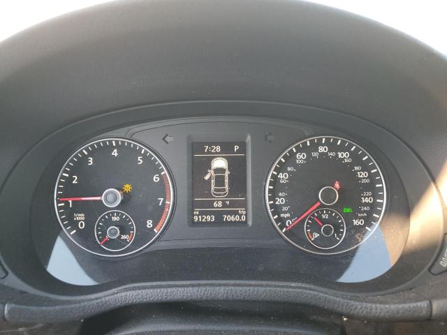 1VWCS7A31EC021354 - 2014 VOLKSWAGEN PASSAT SEL WHITE photo 9