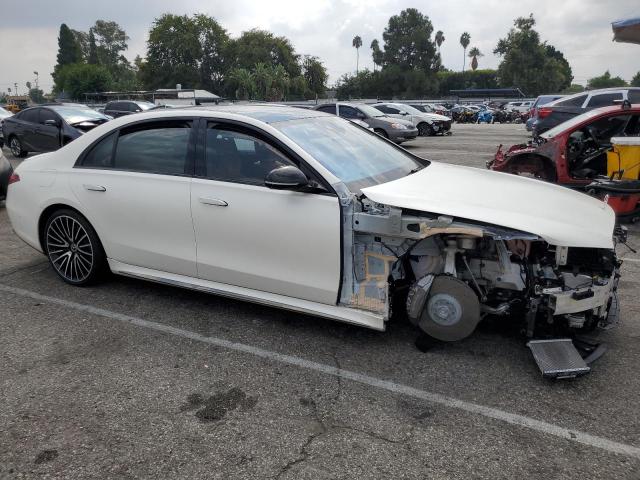 W1K6G7GBXPA170253 - 2023 MERCEDES-BENZ S 580 4MATIC WHITE photo 4