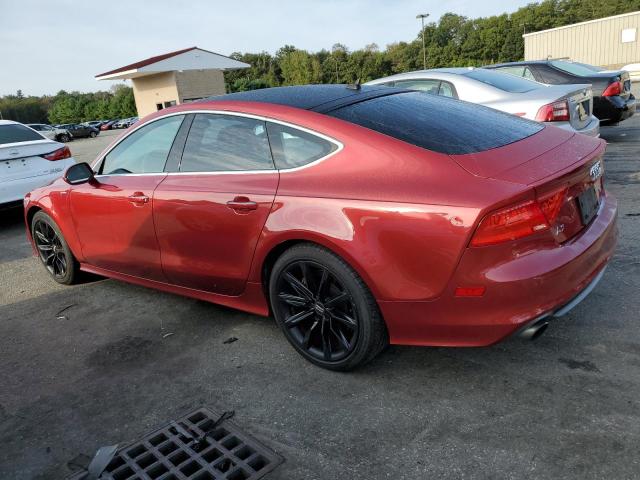 WAU2GAFC2DN036547 - 2013 AUDI A7 PRESTIGE RED photo 2