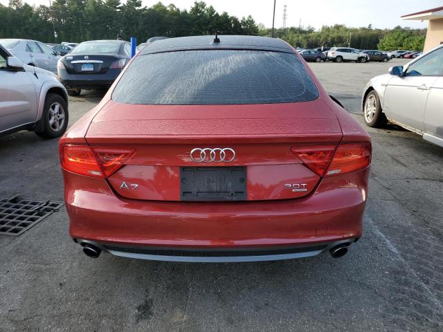 WAU2GAFC2DN036547 - 2013 AUDI A7 PRESTIGE RED photo 6