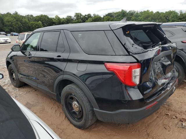 1FM5K8AB6MGB89924 - 2021 FORD EXPLORER POLICE INTERCEPTOR BLACK photo 2