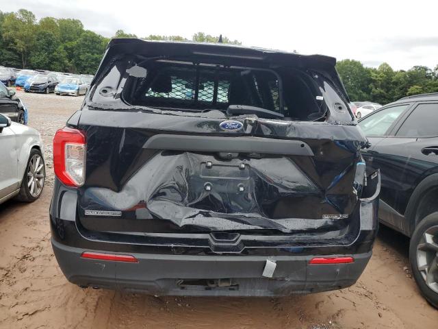 1FM5K8AB6MGB89924 - 2021 FORD EXPLORER POLICE INTERCEPTOR BLACK photo 6