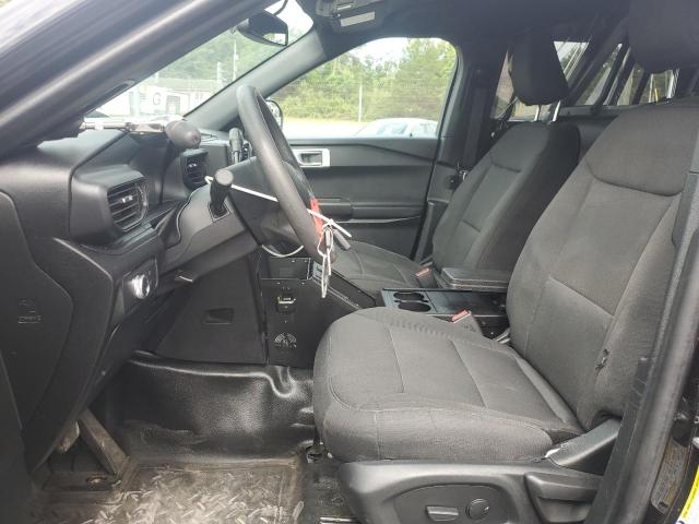 1FM5K8AB6MGB89924 - 2021 FORD EXPLORER POLICE INTERCEPTOR BLACK photo 7