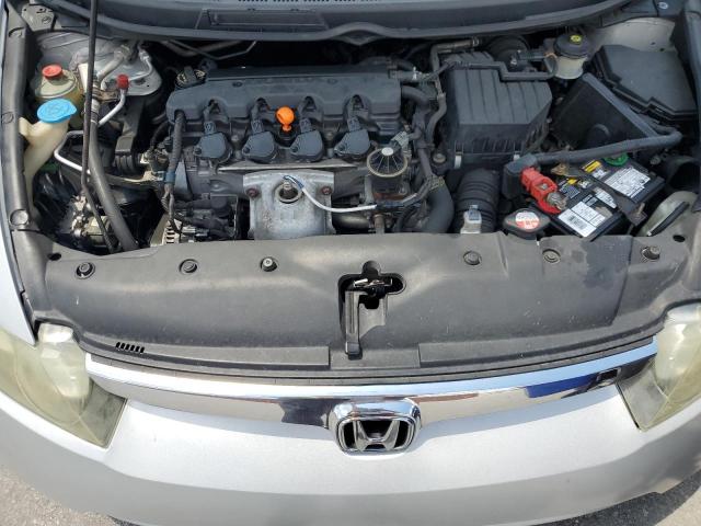 1HGFA16868L088302 - 2008 HONDA CIVIC EX SILVER photo 11