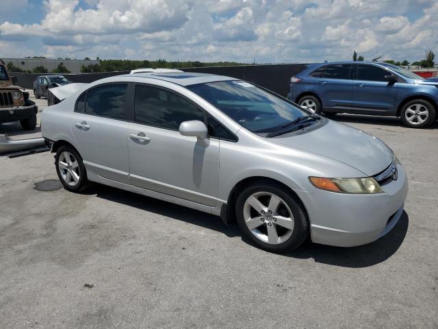 1HGFA16868L088302 - 2008 HONDA CIVIC EX SILVER photo 4