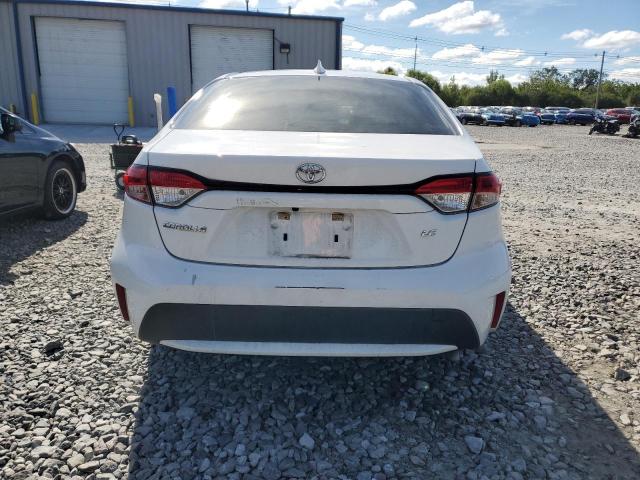 JTDEPRAEXLJ036633 - 2020 TOYOTA COROLLA LE თეთრი ფოტო 6