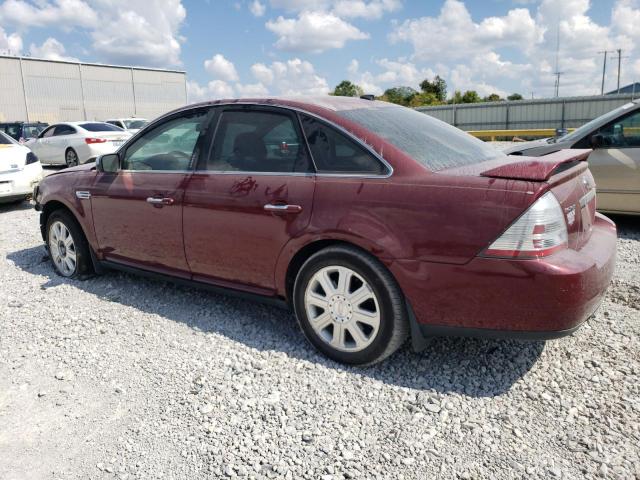 1FAHP28W48G124347 - 2008 FORD TAURUS LIMITED MAROON photo 2