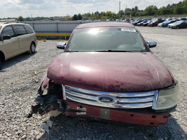 1FAHP28W48G124347 - 2008 FORD TAURUS LIMITED MAROON photo 5