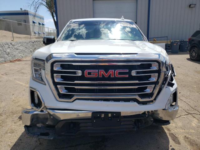 3GTU9DEL5LG145908 - 2020 GMC SIERRA K1500 SLT WHITE photo 5