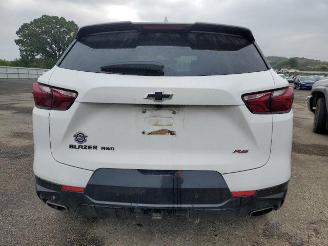 3GNKBJRS3KS604559 - 2019 CHEVROLET BLAZER RS WHITE photo 6