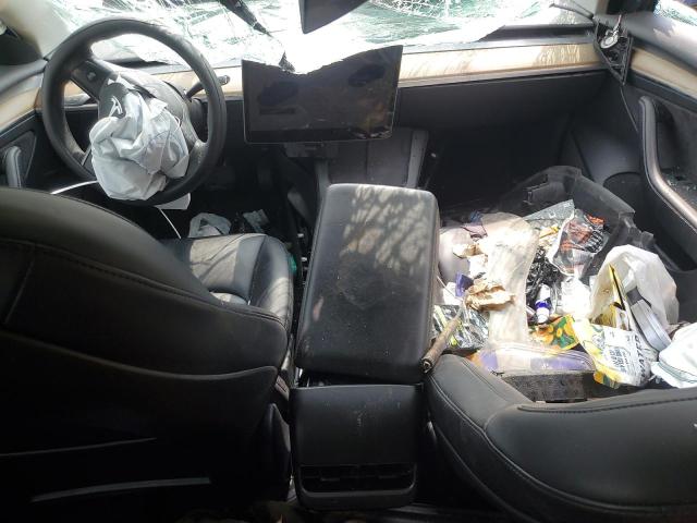 5YJ3E1EA2NF371837 - 2022 TESLA MODEL 3 Blau Foto 8