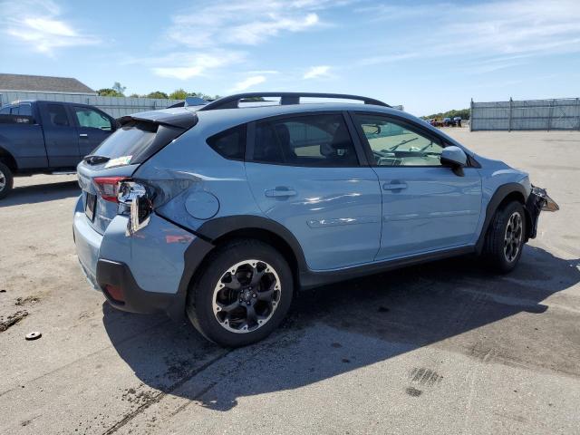 JF2GTAEC6M8360509 - 2021 SUBARU CROSSTREK PREMIUM BLUE photo 3
