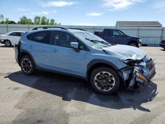 JF2GTAEC6M8360509 - 2021 SUBARU CROSSTREK PREMIUM BLUE photo 4