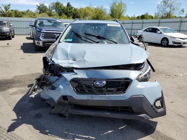 JF2GTAEC6M8360509 - 2021 SUBARU CROSSTREK PREMIUM BLUE photo 5