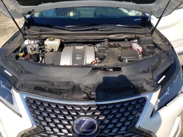 JTJHGKFA5N2024037 - 2022 LEXUS RX 450H L WHITE photo 12