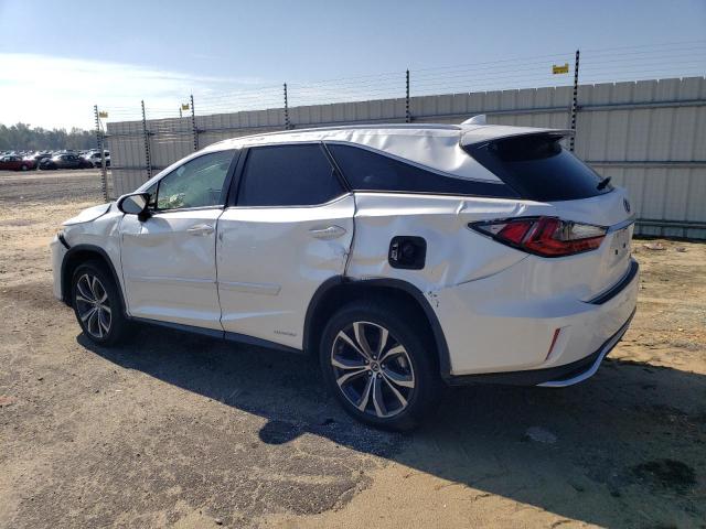 JTJHGKFA5N2024037 - 2022 LEXUS RX 450H L WHITE photo 2