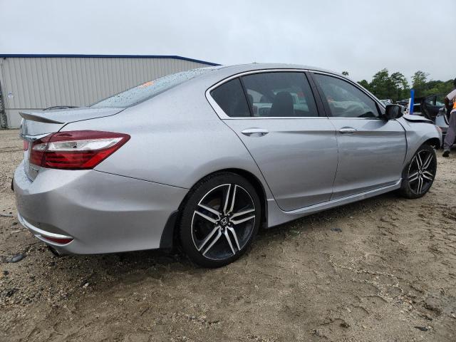 1HGCR2F53HA285995 - 2017 HONDA ACCORD SPORT SILVER photo 3