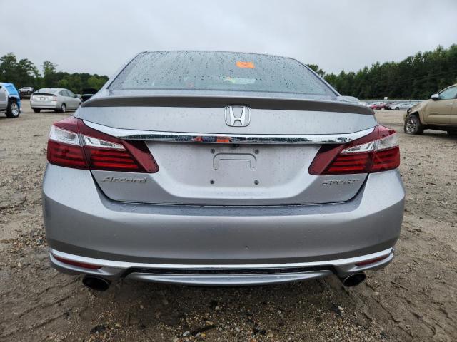 1HGCR2F53HA285995 - 2017 HONDA ACCORD SPORT SILVER photo 6