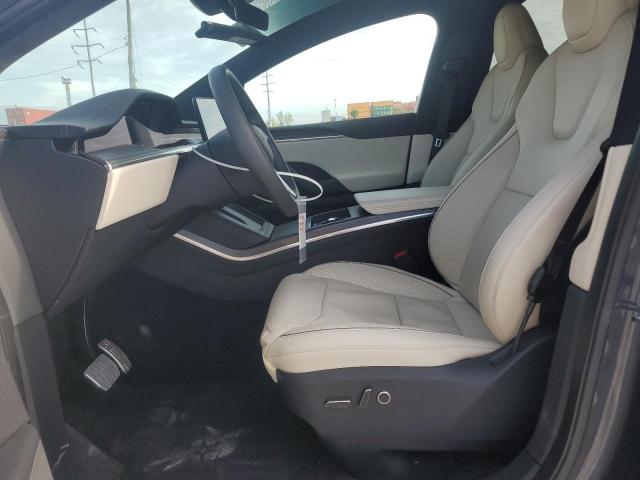 7SAXCBE60PF401545 - 2023 TESLA MODEL X CHARCOAL photo 7