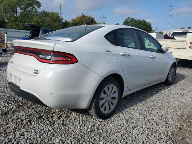 1C3CDFBB8ED673402 - 2014 DODGE DART SXT WHITE photo 3