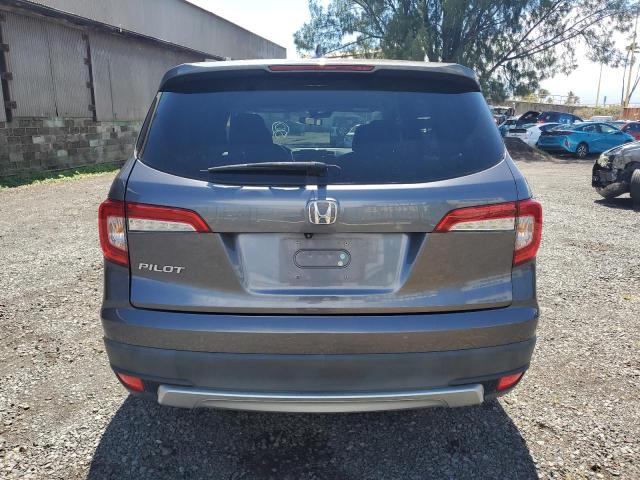 5FNYF5H35KB002103 - 2019 HONDA PILOT EX GRAY photo 6