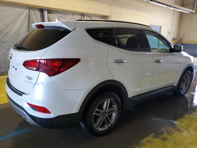 5NMZUDLB1JH062301 - 2018 HYUNDAI SANTA FE S WHITE photo 3