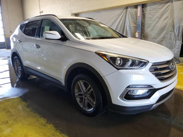 5NMZUDLB1JH062301 - 2018 HYUNDAI SANTA FE S WHITE photo 4
