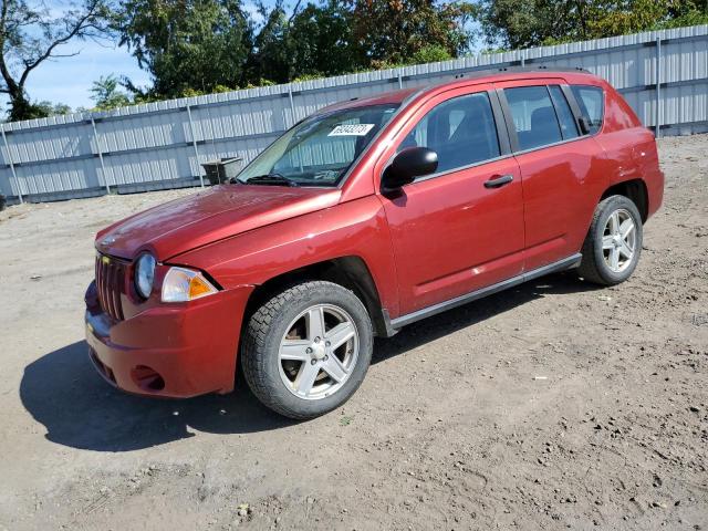 1J8FF47W17D122582 - 2007 JEEP COMPASS RED photo 1