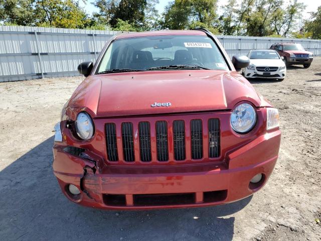 1J8FF47W17D122582 - 2007 JEEP COMPASS RED photo 5