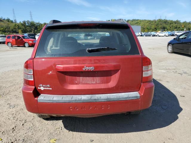 1J8FF47W17D122582 - 2007 JEEP COMPASS RED photo 6