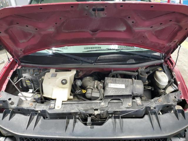 1GCGG25V971167696 - 2007 CHEVROLET EXPRESS G2500 BASE/LS/LT MAROON photo 12