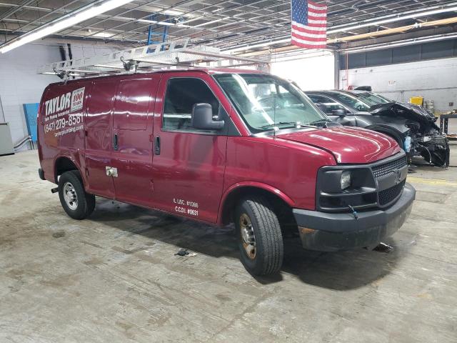 1GCGG25V971167696 - 2007 CHEVROLET EXPRESS G2500 BASE/LS/LT MAROON photo 4