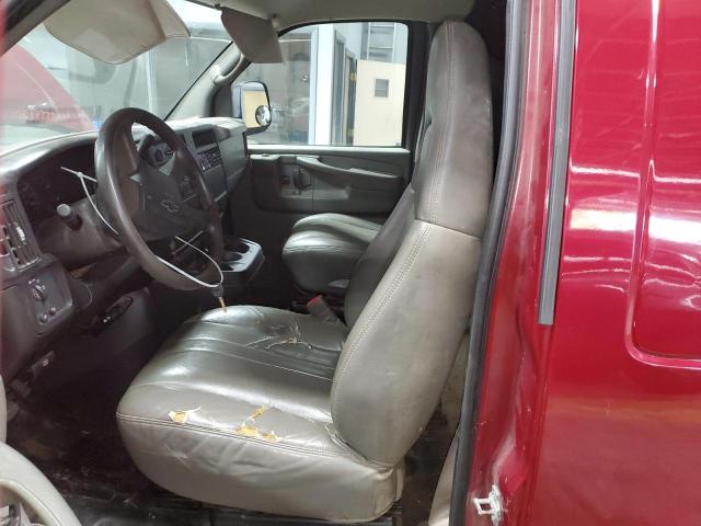 1GCGG25V971167696 - 2007 CHEVROLET EXPRESS G2500 BASE/LS/LT MAROON photo 7
