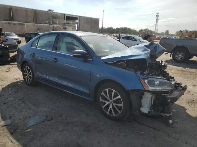 3VWDB7AJ4HM328491 - 2017 VOLKSWAGEN JETTA SE BLUE photo 4