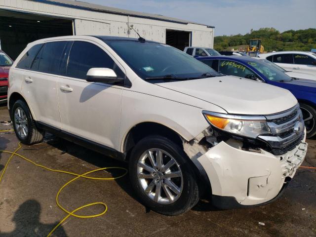 2FMDK3JC8DBC73242 - 2013 FORD EDGE SEL WHITE photo 4