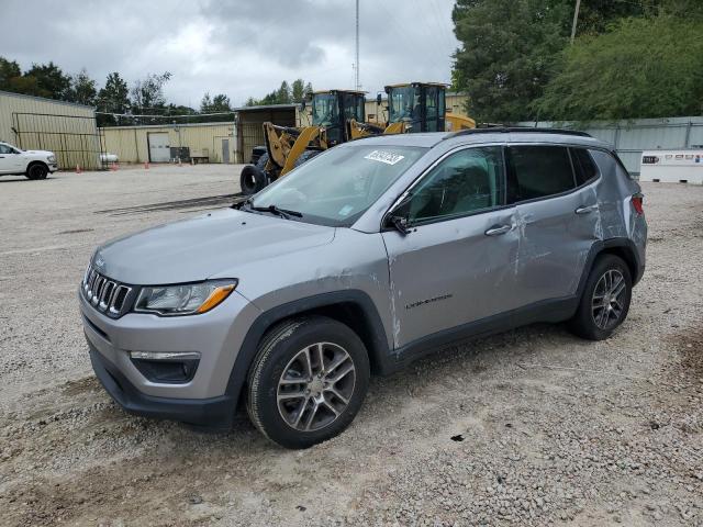 3C4NJCBB3JT487315 - 2018 JEEP COMPASS LATITUDE SILVER photo 1