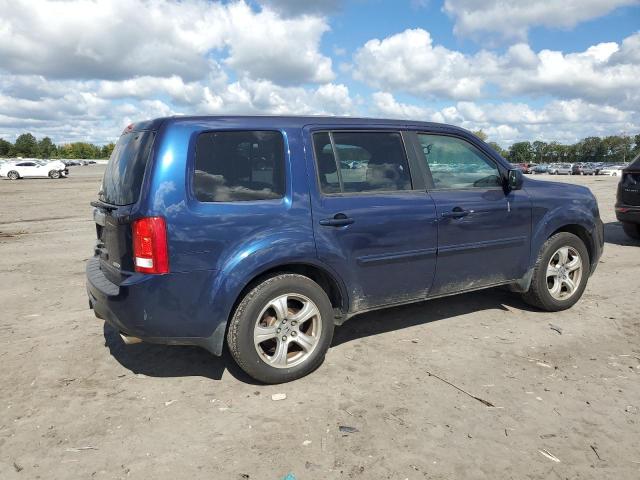 5FNYF4H69FB061505 - 2015 HONDA PILOT EXL BLUE photo 3