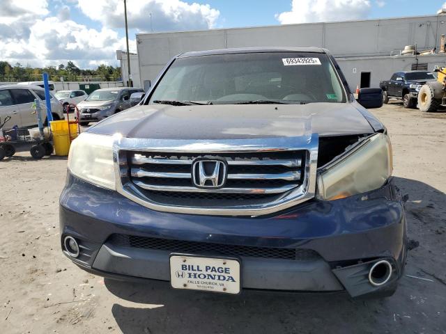 5FNYF4H69FB061505 - 2015 HONDA PILOT EXL BLUE photo 5